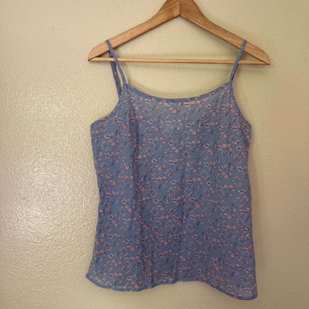 Kerry Cassill Printed Cotton Tank